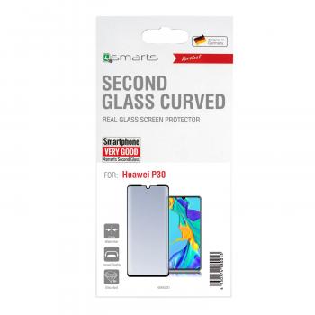 4smarts Second Glass Curved 3D für Huawei P30, schwarz